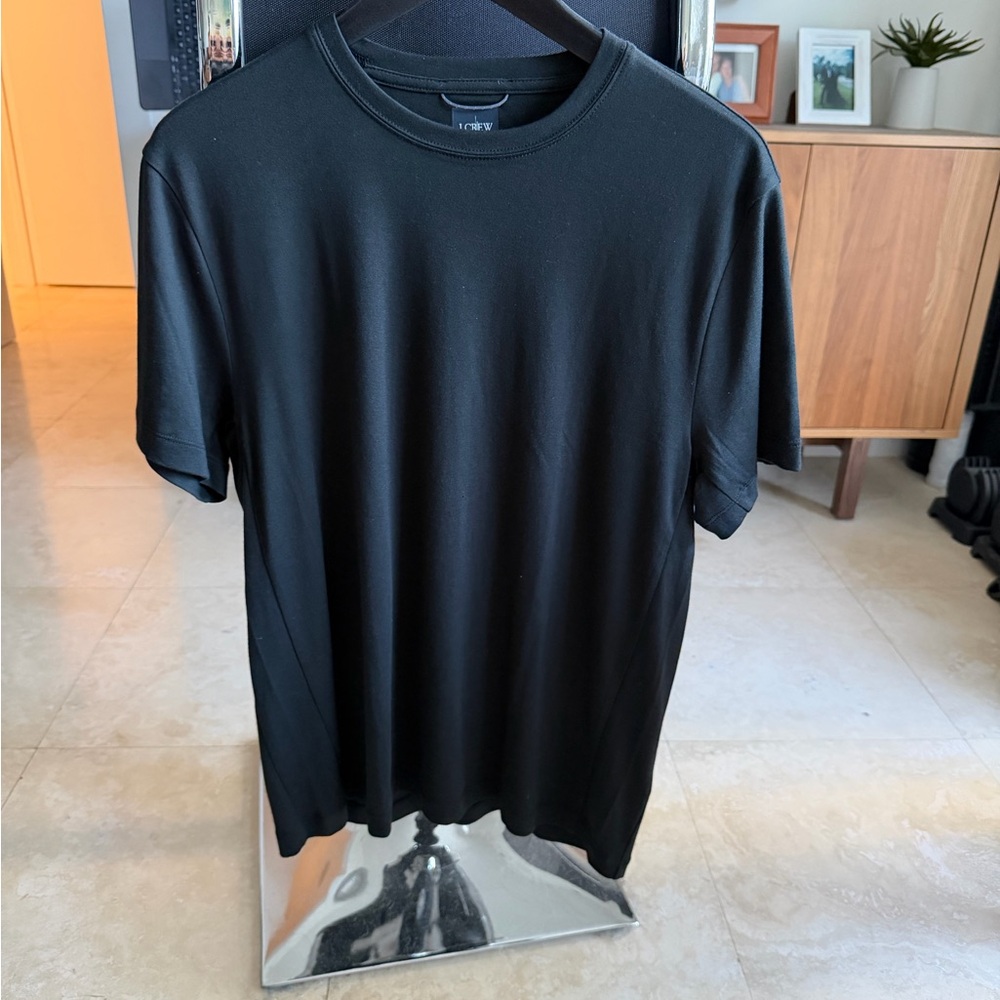 J. Crew Black Short Sleeve Tee